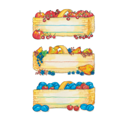 GB_Étiquettes de cuisine corbeille de fruits, 76x35 mm