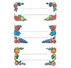 GB_Etiquettes de cuisine diverses baies, 76 x 35 mm