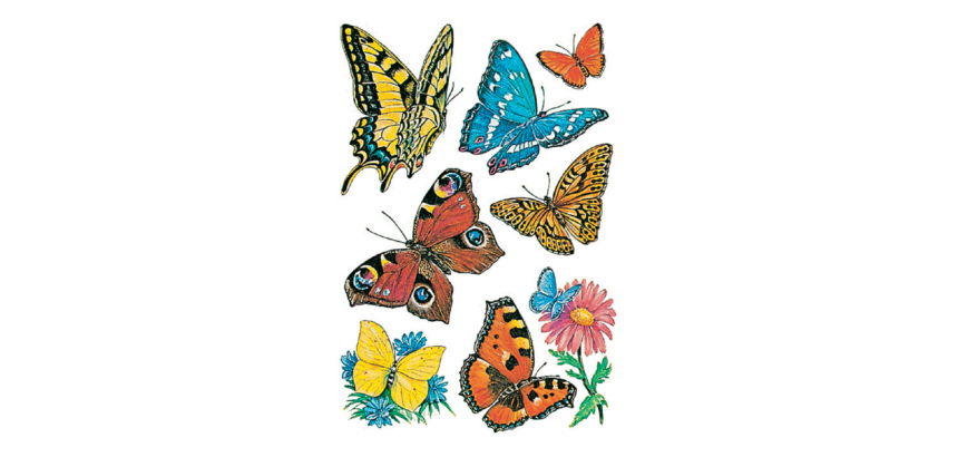 HERMA Label 3801 Butterfly