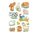 Etiket HERMA 5419 boerderijdieren