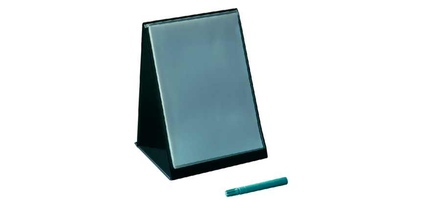 Tafelflipover Rillstab A4 staand 20-tassen