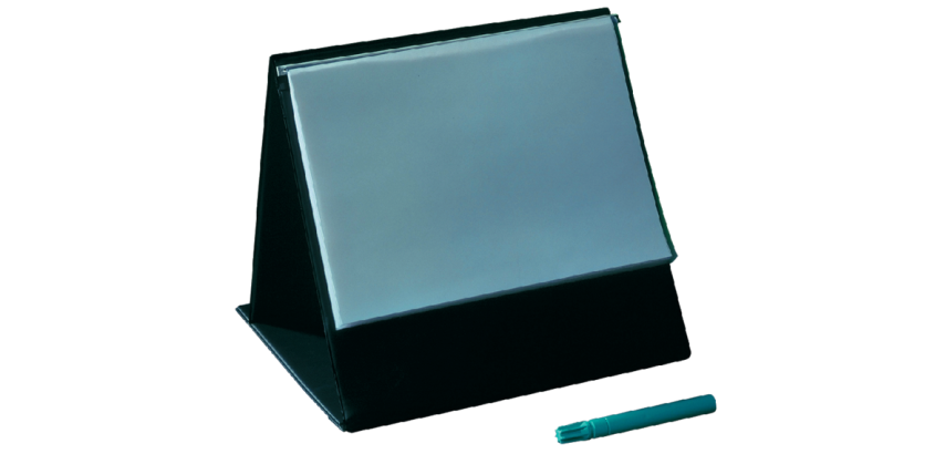 Tisch-Flipchart Rillstab A4 quer 20 Taschen