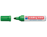 Marqueur edding 550 ogive 3-4mm vert