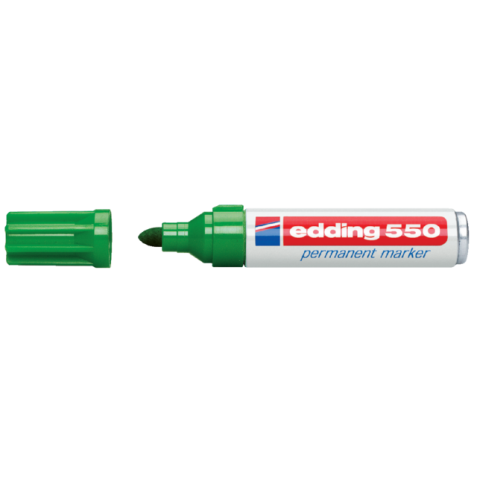 Viltstift edding 550 rond 3-4mm groen