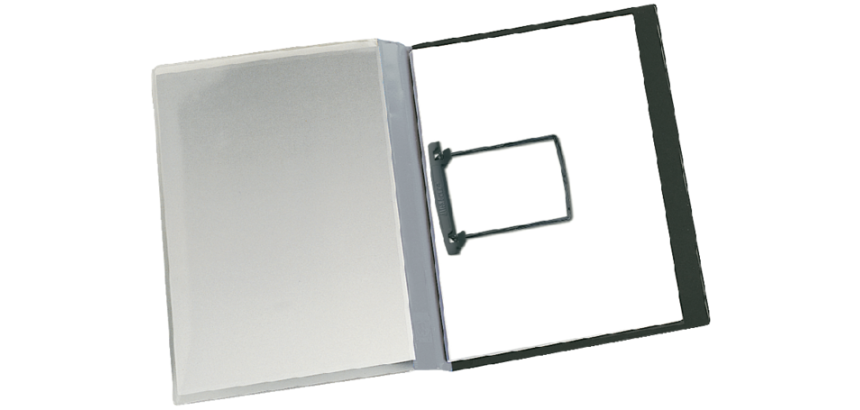 Rapportenmap met JalemaClip A4 10 stuks Grijs