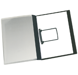 Chemise avec reliure JalemaClip A4 10 pièces noir