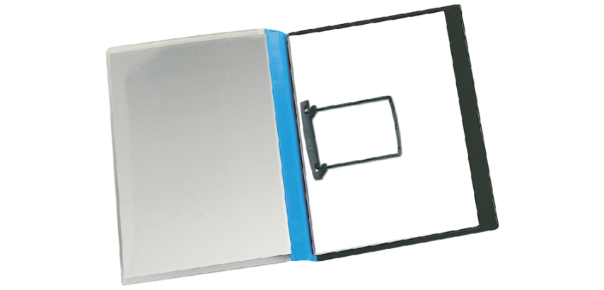 Mappe mit JalemaClip Bindung A4 10 Stück blau