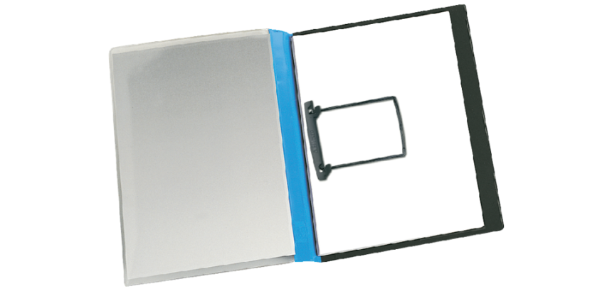 Rapportenmap met JalemaClip A4 10 stuks Blauw