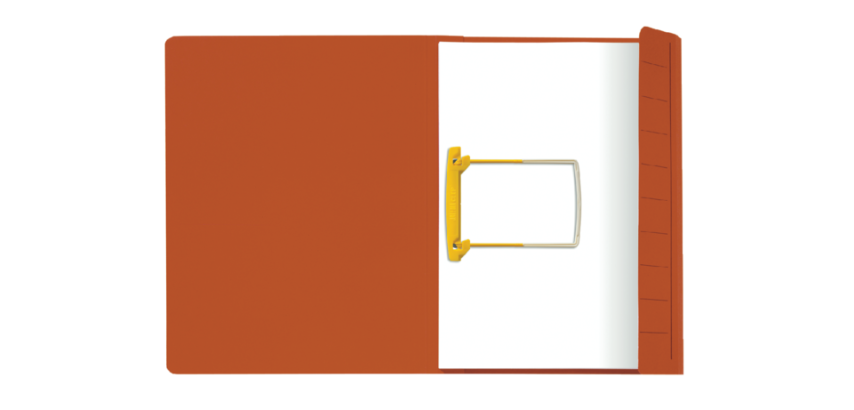 Secolor Clip Folder A4 100% Recycled Cardboard 250g Red 10 Pieces