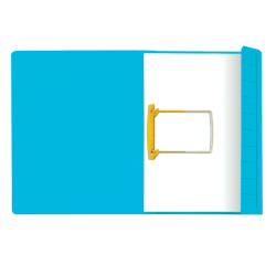 Clipmap Secolor A4 100% gerecycled karton 250gr blauw verpakt per 10 stuks
