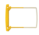 Mécanisme de reliure Djois JalemaClip Stick-up jaune AC 10 pièces
