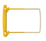 Bundelmechaniek Djois JalemaClip geel 10 stuks