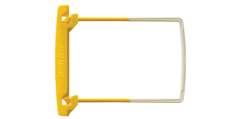 Bundelmechaniek Djois JalemaClip geel 10 stuks