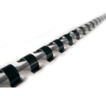 Reliure GBC 14mm 21 anneaux A4 noir 100 pièces