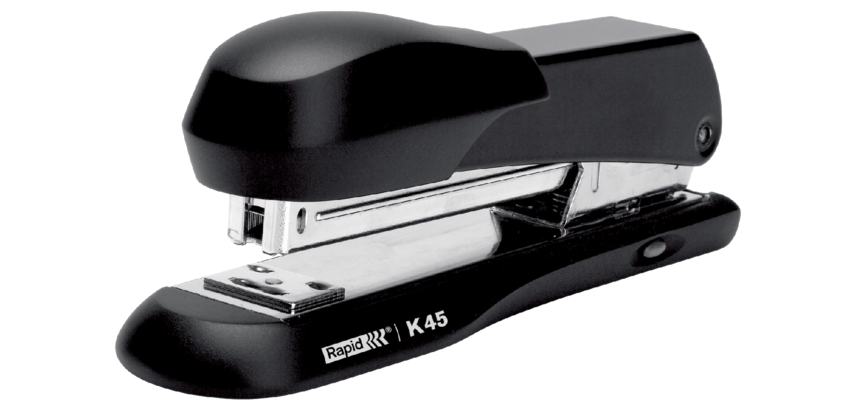 Agrafeuse Rapid Classic K45 pleine-bande 20 feuilles noir