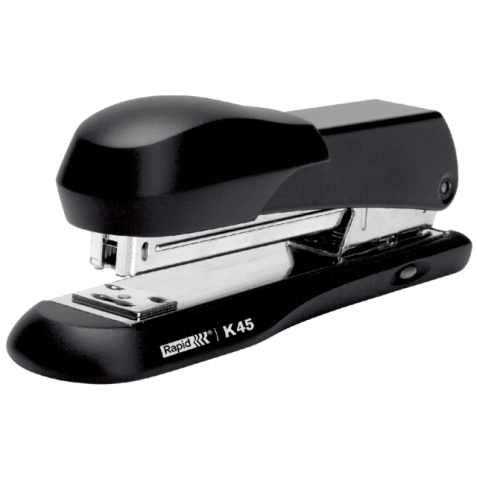 Agrafeuse Rapid Classic K45 pleine-bande 20 feuilles noir