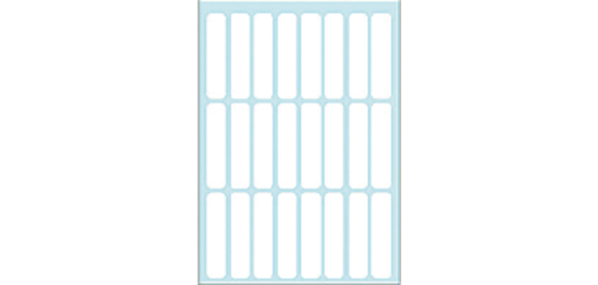 HERMA Label 3724 8x36mm white 168 pieces