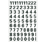 HERMA 4159 label numbers 0-9 black 10mm