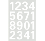 HERMA 4170 labels numbers 0-9 white 25mm