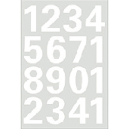 Etiquette HERMA 4170 chiffres 0-9 blanc 25mm