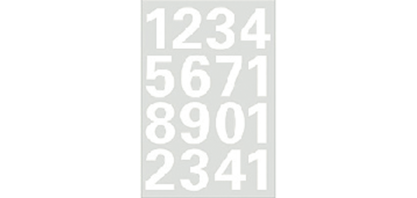 HERMA 4170 labels numbers 0-9 white 25mm