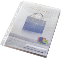 Leitz Combifile Folder with Gusset A4 PP Transparent 3 Pieces