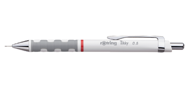 rOtring Tikky Druckbleistift 0,5mm weiß