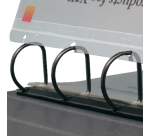 Bande de classement Djois Filestrip A4 295mm 2/4 anneaux transparent 100 pièces