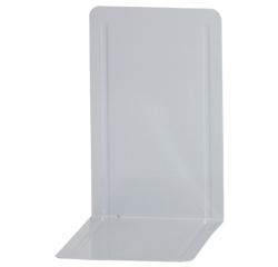 Boekensteun MAUL Pro 140x120x240mm set 2 staal wit