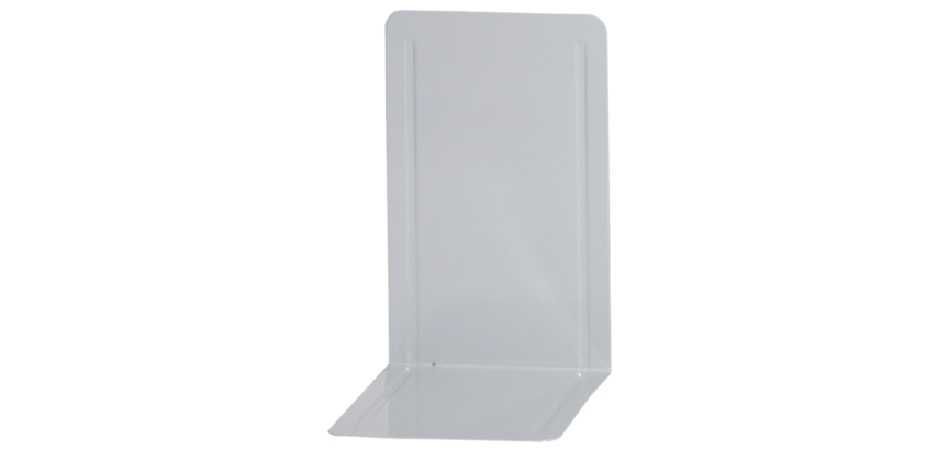 Serre-livres MAULpro 140x120x240mm set 2 pièces blanc