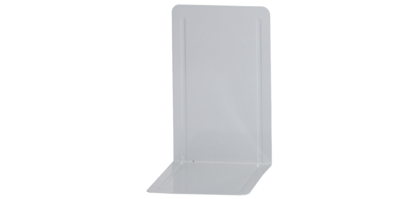 Buchstütze MAUL Pro 140x120x240mm Set 2 Stahl weiß