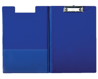 Klembordmap Esselte met kopklem PP A4 blauw