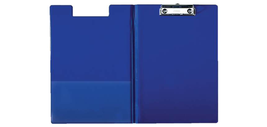 Esselte A4 Blue PP Clipboard with Flap