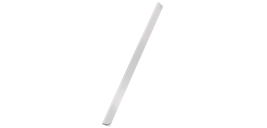 Durable A4 Klemmschiene 6mm 60 Blatt weiß