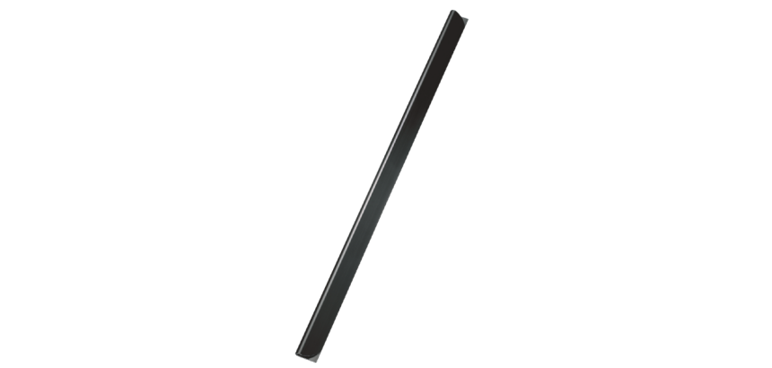 Baguette à relier Durable A4 6mm 60 feuilles noir