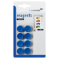 Magneet Legamaster 20mm 250gr blauw 8 stuks