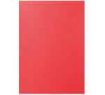 Couverture GBC A4 similicuir rouge 100 pièces