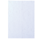 Couverture GBC A4 similicuir blanc 100 pièces
