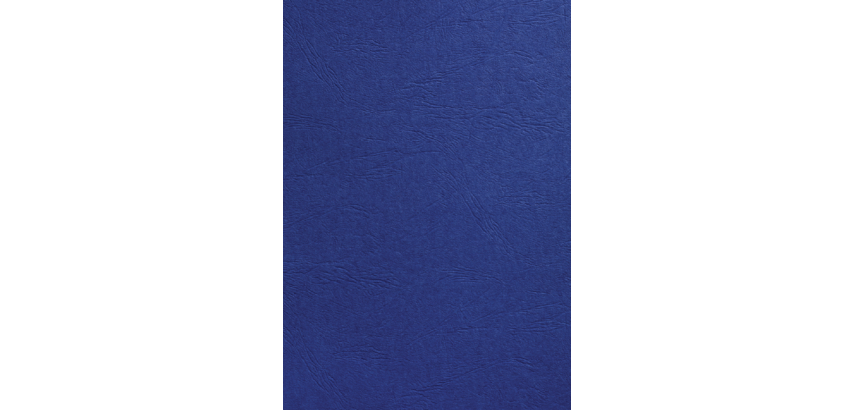 GBC Cover A4 Royal Blue Leatherette 100 pieces
