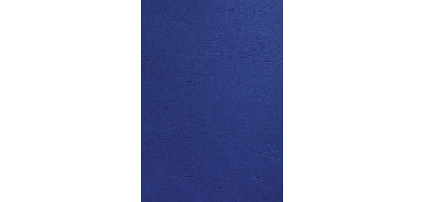 GBC Cover A4 Royal Blue Leatherette 100 pieces