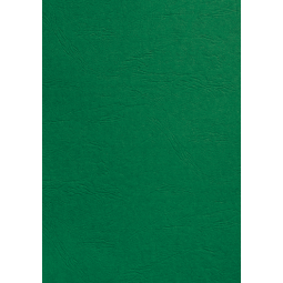 Voorblad GBC A4 lederlook groen 100stuks