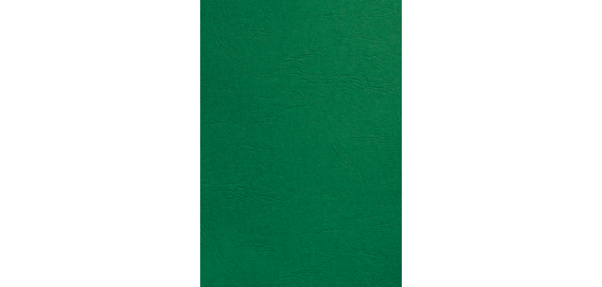 Couverture GBC A4 similicuir groen 100 pièces
