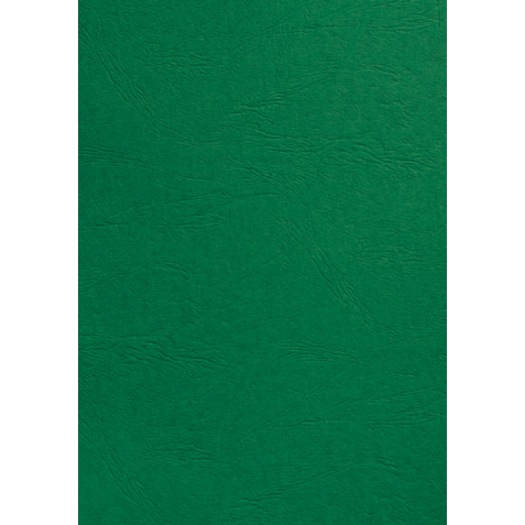 Couverture GBC A4 similicuir groen 100 pièces