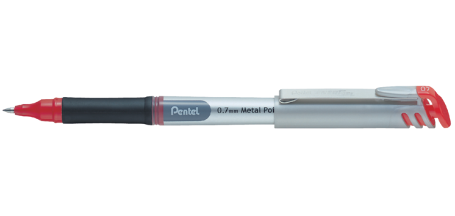 Pentel EnerGel BL17 Medium Red Roller