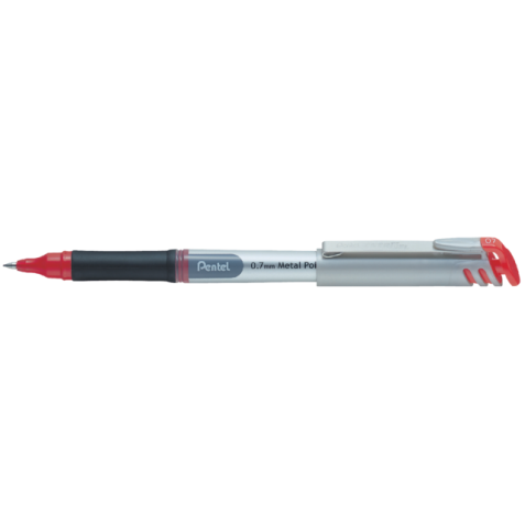 Roller Pentel EnerGel BL17 Medium rouge