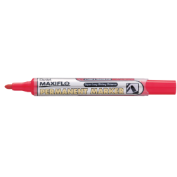 Viltstift Pentel NLF50 Maxiflo rond 1mm rood