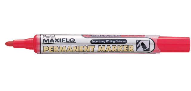 Marqueur Pentel Maxiflo NLF50 ogive 1mm rouge
