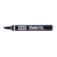 Viltstift Pentel N60 schuin 1.2-6mm zwart