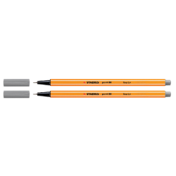 Fineliner STABILO Point 88/96 Fin gris foncé