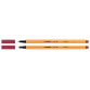 Fineliner STABILO point 88/50 Fin rouge foncé
